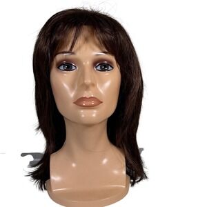 Estetica Evette Synthetic Wig (Basic Cap) Chestnut Brown Auburn Frost NWT